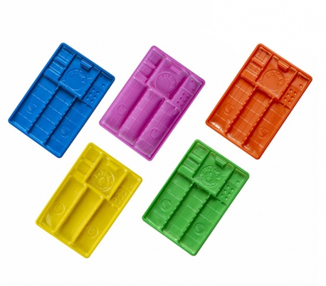 سینی یکبار مصرف 50 عددی زلال Disposable Tray