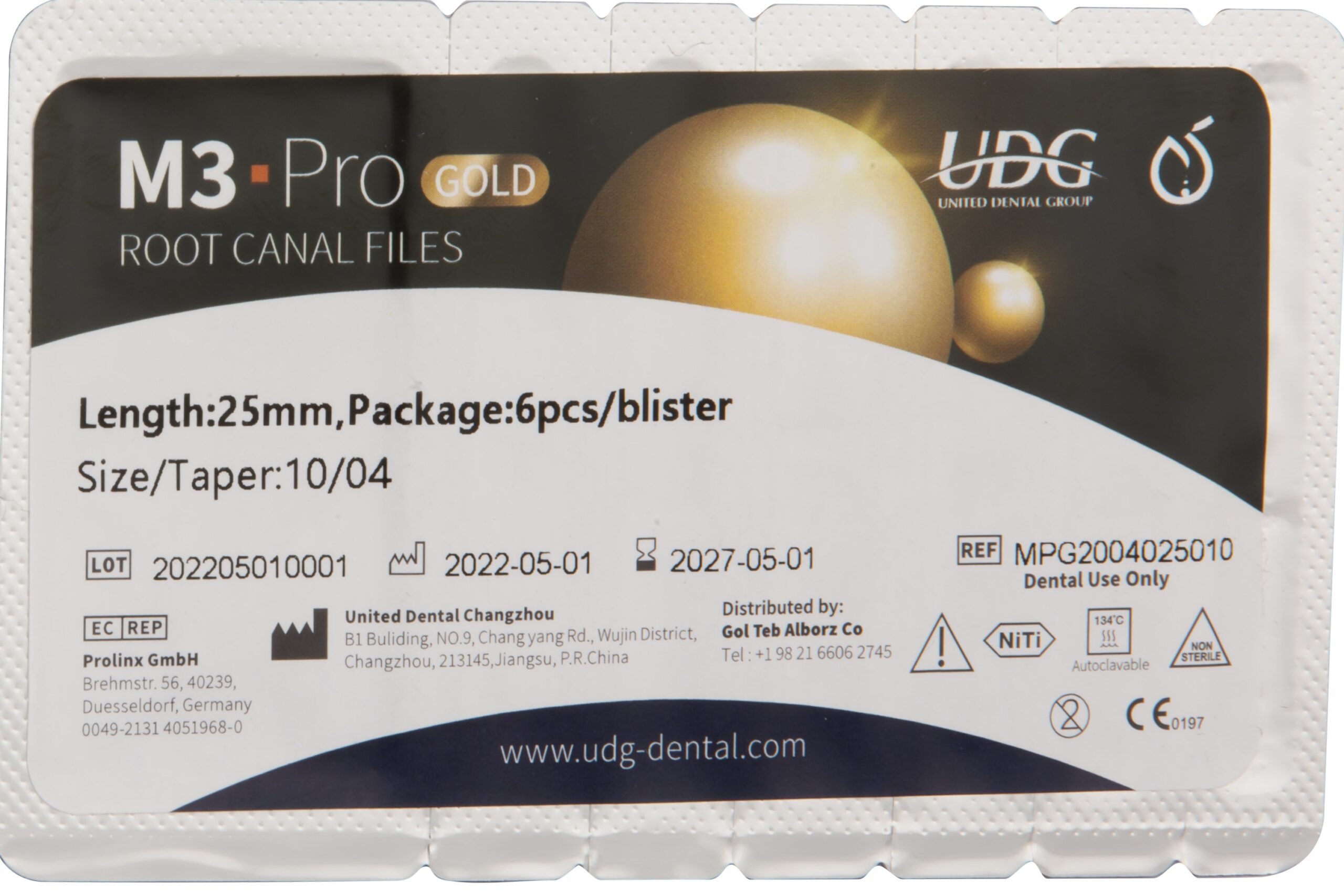 M3 Pro Gold (10-4) 25mm