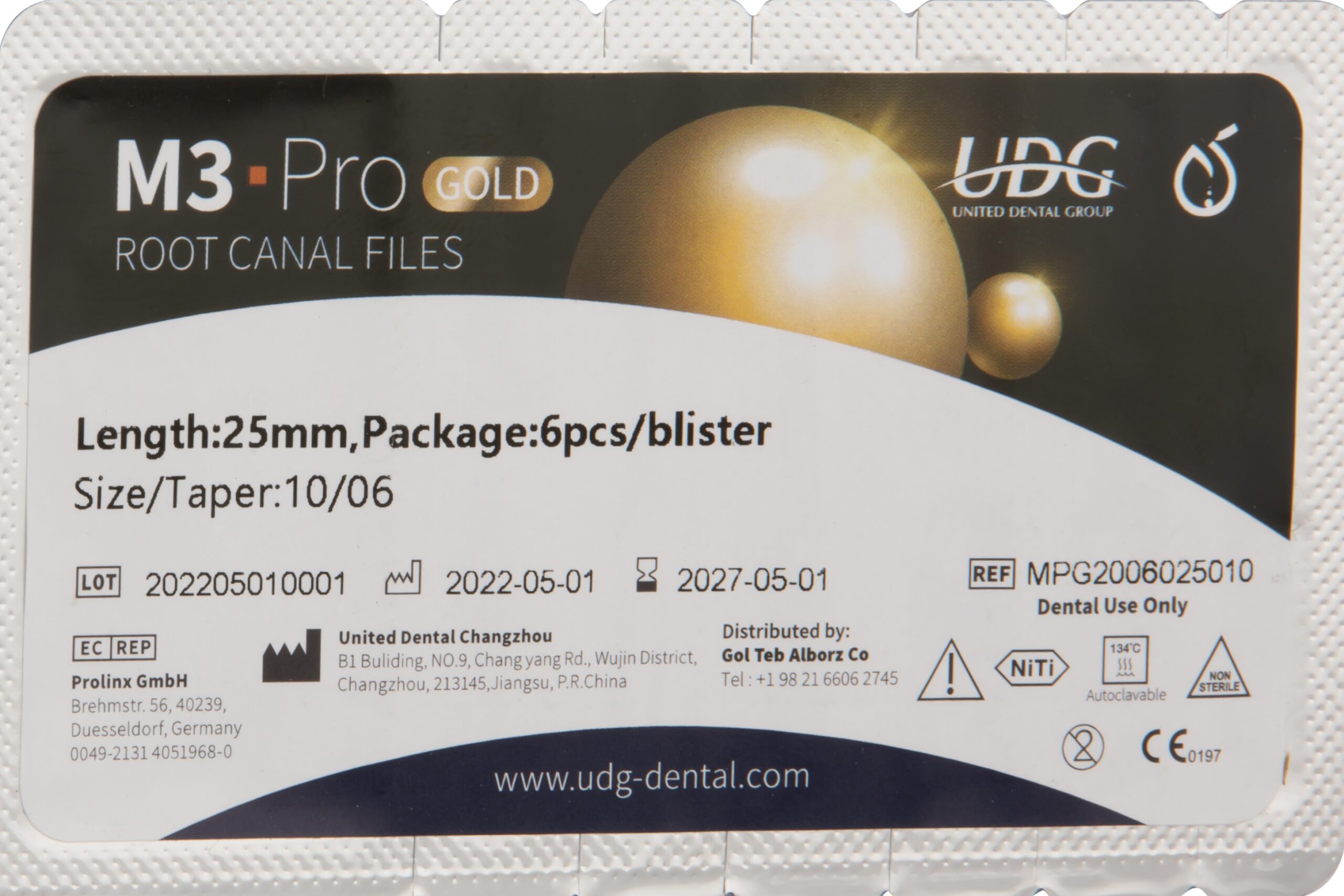 M3 Pro Gold (10-6) 25mm
