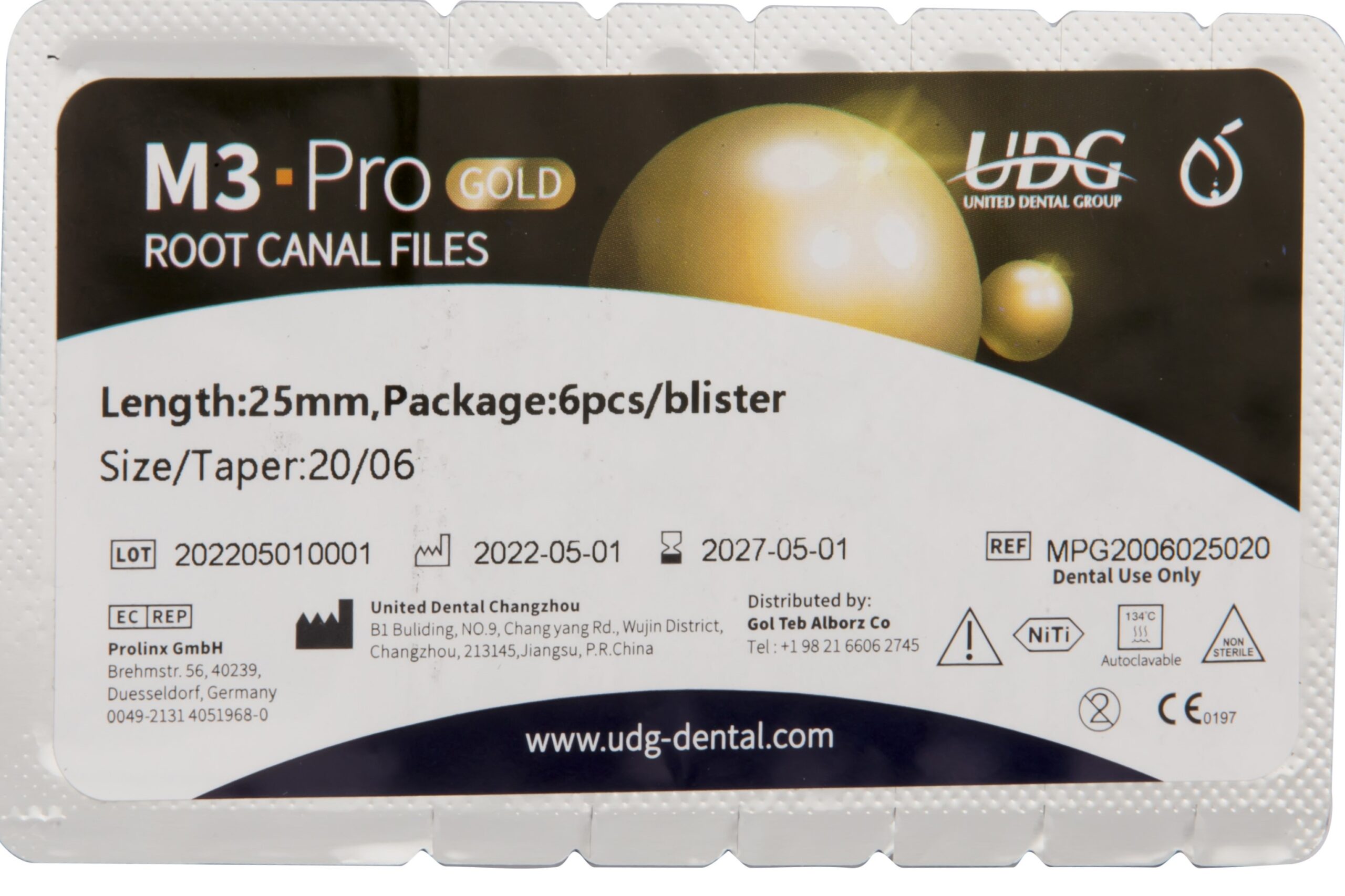 M3 Pro Gold (20-6) 25mm